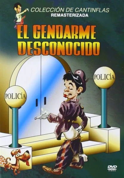 DVD MARIO MORENO CANTINFLAS EL GENDARME DESCONOCIDO AQUITIENESLOQUEBUSCAS.COM SP