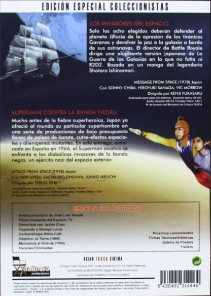 DVD LOS INVASORES DEL ESPACIO SUPERMAN SEALED AQUITIENESLOQUEBUSCAS.COM ALMERIA - Imagen 2