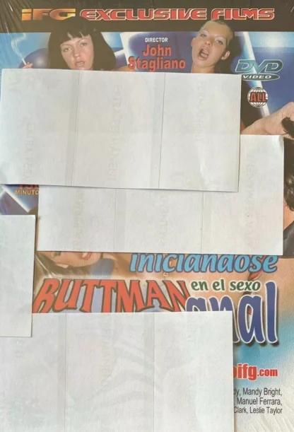 DVD BUTTMAN JOHN STAGLIANO INICIÁNDOSE BRANDY MANUEL FERRARA MANDY BRIGHT SEALED