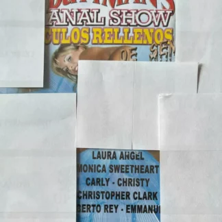 DVD BUTTMAN JOHN STAGLIANO SHOW RELLENOS LAURA ANGEL MONICA SWEETHEART CARLY SEALED SPAIN