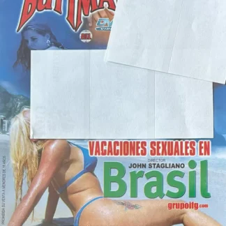 DVD BUTTMAN JOHN STAGLIANO VACACIONES EN BRASIL MARCELA BOCCELLI CLAUDIA BELLA SEALED