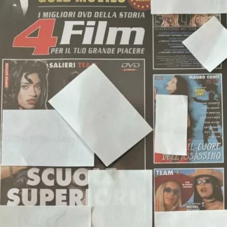 DVD MARIO SALIERI GOLD MOVIES BEST SELLER 4 FILM SCUOLE SUPERIORI ESTATE DI FUOCO SEALED AQUITIENESLOQUEBUSCAS.COM