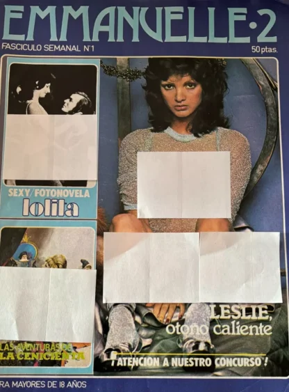 REVISTA EMMANUELLE 2 FASCICULO SEMANAL Nº1 SEXY FOTONOVELA LOLITA CENICIENTA