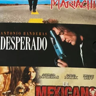 DVD EL MARIACHI DESPERADO EL MEXICANO 3 DVDS ACCION ANTONIO BANDERAS ALMERIA SP