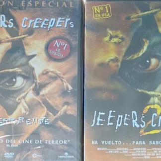 DVD JEEPERS CREEPERS 1 Y 2 ALL SEALED WWW.AQUITIENESLOQUEBUSCAS.COM ALMERIA SPAIN