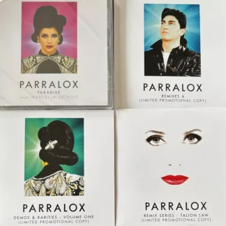 CD PARRALOX PARADISE FEAT MARCELLA DETROIT DEMOS & RARITIES REMIXES 4 TALION LAW