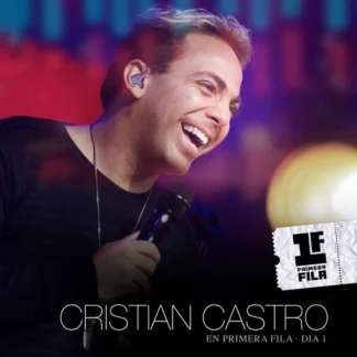 CD + DVD CRISTIAN CASTRO EN PRIMERA FILA DIA 1 SEALED AQUITIENESLOQUEBUSCAS.COM