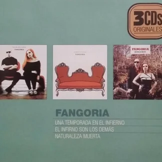 CD FANGORIA 3 CDS UNA TEMPORADA EN EL INFIERNO SON LOS DEMAS NATURALEZA MUERTA LIKE NEW AQUITIENESLOQUEBUSCAS.COM