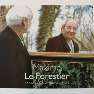 CD MAXIME LE FORESTIER ‎PARAÎTRE OU NE PAS ÊTRE 10 TEMAS SEALED AQUITIENESLOQUEBUSCAS.COM