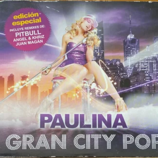 CD PAULINA RUBIO GRAN CITY POP EDICION ESPECIAL JUAN MAGAN AQUITIENESLOQUEBUSCAS.COM