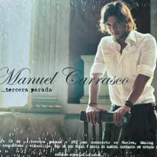 CD + DVD MANUEL CARRASCO TERCERA PARADA EDICIÓN ESPECIAL CONCIERTO SEALED AQUITIENESLOQUEBUSCAS.COM