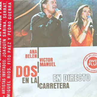 CD + DVD VICTOR MANUEL Y ANA BELÉN DOS EN LA CARRETERA EN DIRECTO SEALED AQUITIENESLOQUEBUSCAS.COM SPAIN