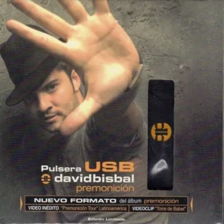 DAVID BISBAL PREMONICIÓN PULSERA USB 14 TEMAS VIDEOCLIP VIDEO INÉDITO FOTOS SEALED AQUITIENESLOQUEBUSCAS.COM
