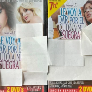 DVD A MI SUEGRA BRIELLA BOUNCE JULIE CASH JADA STEVENS KELLY DIVIN 2 DVDS SEALED AQUITIENESLOQUEBUSCAS.COM