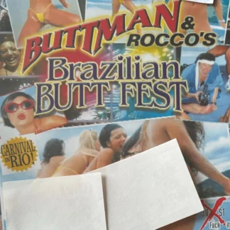 DVD BUTTMAN BRAZILIAN FEST CARNIVAL IN RIO JOEY SILVERA JOHN STAGLIANO SEALED AQUITIENESLOQUEBUSCAS.COM SPAIN