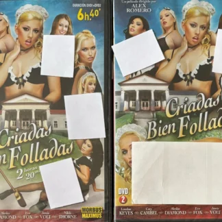 DVD CRIADAS 2 DVDS ALEX ROMERO LONDON REYES CATY CAMBEL ALESKA DIAMOND SEALED AQUITIENESLOQUEBUSCAS.COM SPAIN