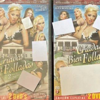 DVD CRIADAS 2 DVDS ALEX ROMERO LONDON REYES CATY CAMBEL ALESKA DIAMOND SEALED AQUITIENESLOQUEBUSCAS.COM SPAIN