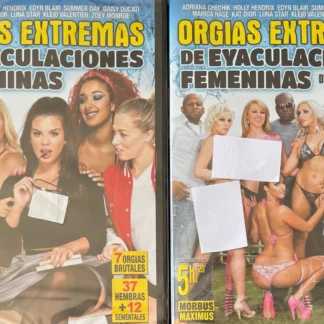 DVD EXTREMAS FEMENINAS ADRIANA CHECHIK HOLLY HENDRIX EDYN BLAIR 2 DVDS SEALED AQUITIENESLOQUEBUSCAS.COM SPAIN