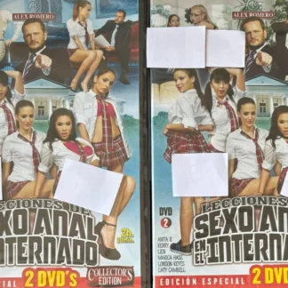 DVD LECCIONES EN EL INTERNADO ANITA B KERRY LIEN LONDON REYES CON 2 DVDS SEALED AQUITIENESLOQUEBUSCAS.COM