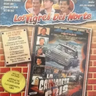 DVD LOS TIGRES DEL NORTE LA CAMIONETA GRIS LOS JEFES DEL CORRIDO MEXICANO AQUITIENESLOQUEBUSCAS.COM