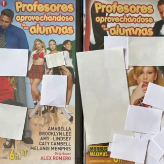 DVD PROFESORES Y ALUMNAS ALEX ROMERO AMABELLA BROOKLYN LEE AMY 2 DVDS SEALED AQUITIENESLOQUEBUSCAS.COM SPAIN