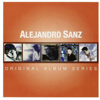 CD ALEJANDRO SANZ ‎ORIGINAL ALBUM SERIES 5 CDS SEALED AQUITIENESLOQUEBUSCAS.COM