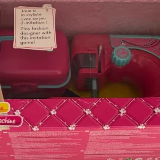 MAQUINA DE COSER BARBIE LEXIBOOK CON TODOS SUS ACCESORIOS EN CAJA PARA VESTIDOS AQUITIENESLOQUEBUSCAS.COM