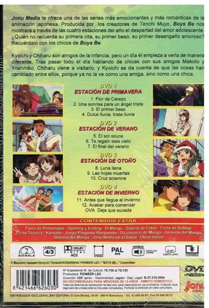 SERIE COMPLETA DVD BOYS BE PRECINTADO SEALED AQUITIENESLOQUEBUSCAS.COM ALMERIA - Imagen 2