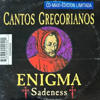 CD MAXI EDICIÓN LIMITADA CANTOS GREGORIANOS ENIGMA SADENESS 2 VERSIONES AQUITIENESLOQUEBUSCAS.COM