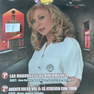 DVD LAS MADURAS AGENTE FALSO & EL PERRO NINA HARTLEY ASA AKIRA DENISA SEALED AQUITIENESLOQUEBUSCAS.COM