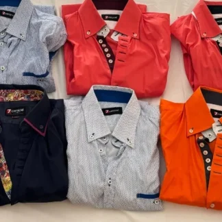 14 CAMISAS DE MARCA 7 CAMICIE DE LA MÁXIMA CALIDAD ELEGANCIA NUEVAS CASI NUEVAS AQUITIENESLOQUEBUSCAS.COM