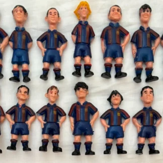 18 MUÑECOS JUGADORES FC BARCELONA PEP GUARDIOLA ALBERT FERRER HRISTO STOICHKOV AQUITIENESLOQUEBUSCAS.COM