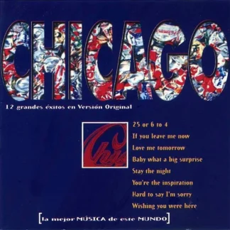 CD CHICAGO 12 GRANDES ÉXITOS EN VERSIÓN ORIGINAL SEALED AQUITIENESLOQUEBUSCAS.COM