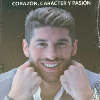 LIBRO SERGIO RAMOS CORAZÓN CARÁCTER Y PASIÓN REAL MADRID ENRIQUE ORTEGO SEALED AQUITIENESLOQUEBUSCAS.COM