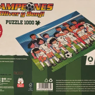 PUZZLE CAMPEONES OLIVER Y BENJI PUZZLE 1.000 PIEZAS ESTÁN EN BOLSA PRECINTADA AQUITIENESLOQUEBUSCAS.COM
