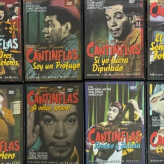 12 DVDS CANTINFLAS EL MINISTRO Y YO EL PORTERO A VOLAR JOVEN ROMEO Y JULIETA AQUITIENESLOQUEBUSCAS.COM