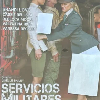 DVD SERVICIOS MILITARES BRANDI LOVE CASSIE DEL ISLA REBECCA MOORE VALENTI SEALED AQUITIENESLOQUEBUSCAS.COM