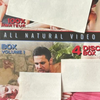 DVD ALL NATURAL VIDEO CINE GAY 100 % AMATEUR 4 DISCS BOX 1 ALL REGIONS SEALED AQUITIENESLOQUEBUSCAS.COM
