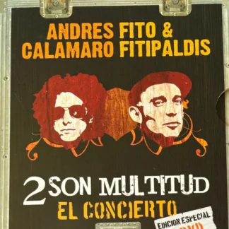 2 DVDS + CD ANDRÉS CALAMARO FITO & FITIPALDIS 2 SON MULTITUD EN CONCIERTO NEAR MINT AQUITIENESLOQUEBUSCAS.COM