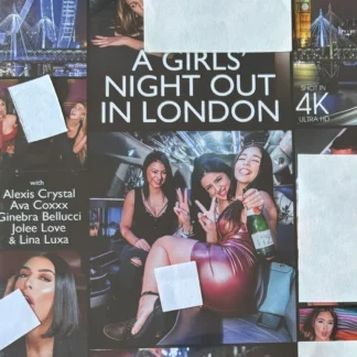 DVD A GIRLS NIGHT OUT IN LONDON ALEXIS CRYSTAL AVA COXXX GINEBRA BELLUCCI SEALED AQUITIENESLOQUEBUSCAS.COM