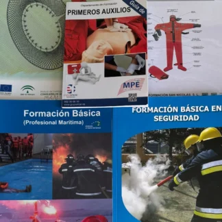 5 LIBROS FORMACIÓN BÁSICA PROFESIONAL MARÍTIMA & SEGURIDAD MARINERO PESCADOR AQUITIENESLOQUEBUSCAS.COM