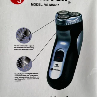 AFEITADORA PARA HOMBRE RECHARGEABLE SHAVER SONIVOX MODEL VS-MS437 NUEVA NEW AQUITIENESLOQUEBUSCAS.COM