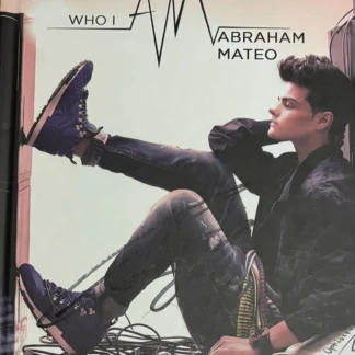 CD +DVD + LIBRO ABRAHAM MATEO WHO I AM FIRMADO ABRAHAM AQUITIENESLOQUEBUSCAS.COM