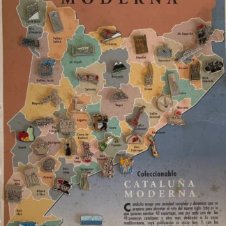COLECCIONABLE CATALUÑA MODERNA PINS DE LAS COMARCAS CATALANAS PERICO PASTOR AQUITIENESLOQUEBUSCAS.COM