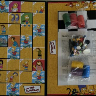 JUEGOS DE MESA LOS SIMPSONS AJEDREZ ESCALERA PARCHIS 3 EN RAYA CON SUS PIEZAS AQUITIENESLOQUEBUSCAS.COM