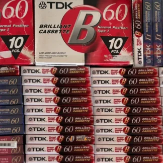 LOTE DE 70 CASETTE TDK 60 DIFERENTES TODOS PRECINTADOS SEALEDS NUEVOS A ESTRENAR AQUITIENESLOQUEBUSCAS.COM