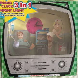 RADIO AM/FM MOVING CLOCK LED NIGHT LIGHT FUN AND UNIQUE DESIGN IDEAL FOR GIFT AQUITIENESLOQUEBUSCAS.COM