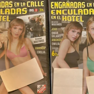 DVD ENGAÑADAS EN LA CALLE MAXIMUS JENY OMAR GALANTI AMANDA EMILIA 2 DVDS SEALED AQUITIENESLOQUEBUSCAS.COM
