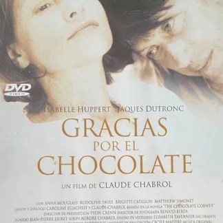 DVD GRACIAS POR EL CHOCOLATE CLAUDE CHABROL SEALED WWW.AQUITIENESLOQUEBUSCAS.COM
