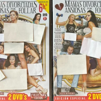 DVD MAMÁS DIVORCIADAS ANSIOSAS KAYLA GREEN MADLIN MOON SNOW ANGEL SANDRA ROMAIN SEALED AQUITIENESLOQUEBUSCAS.COM